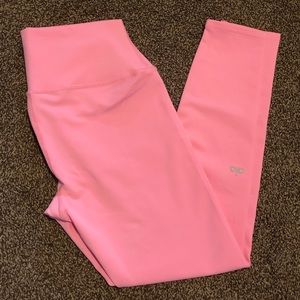 Alo Leggings, Flamingo, Size Medium